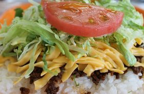 What is the “King Tacos” which is loved by Okinawan?