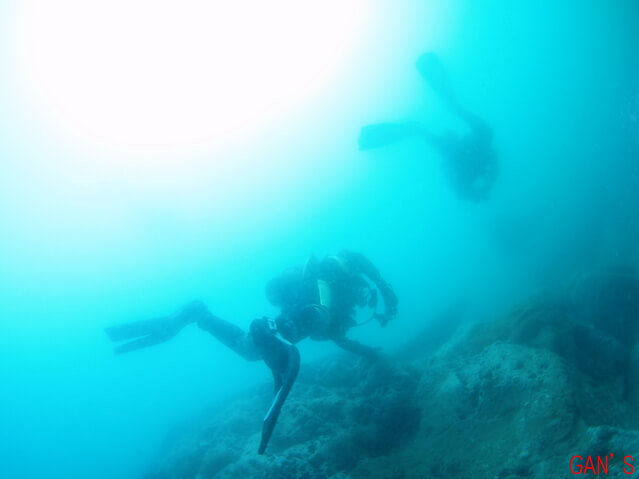 diving