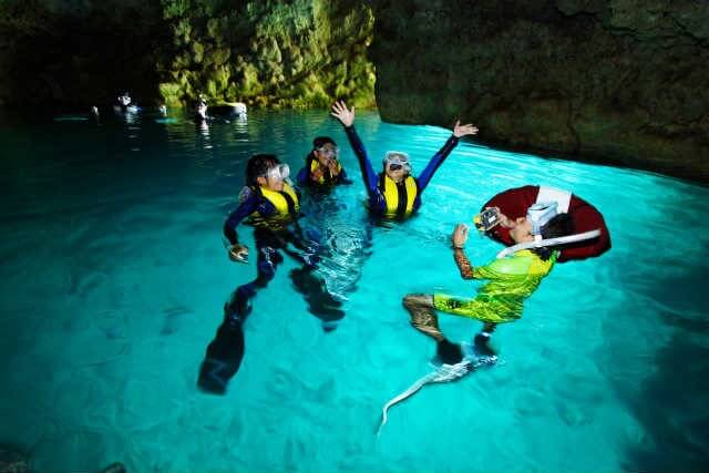 okinawan blue cave