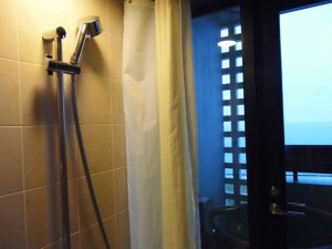 Senagajima hotel・outdoor hot springつきのお部屋のシャワー