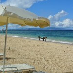 フサキビーチはリゾートホテル併設の夕日がきれいな天然ビーチ