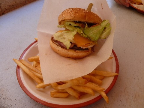 Okinawan  hamburger