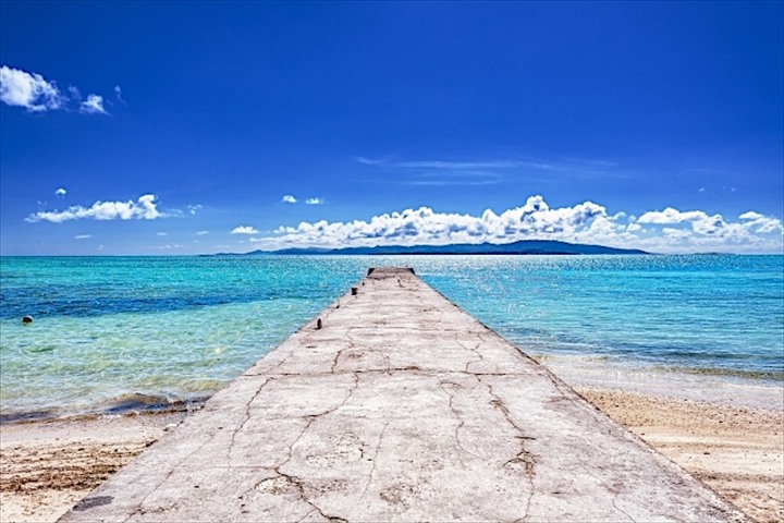 竹富島　観光　西桟橋