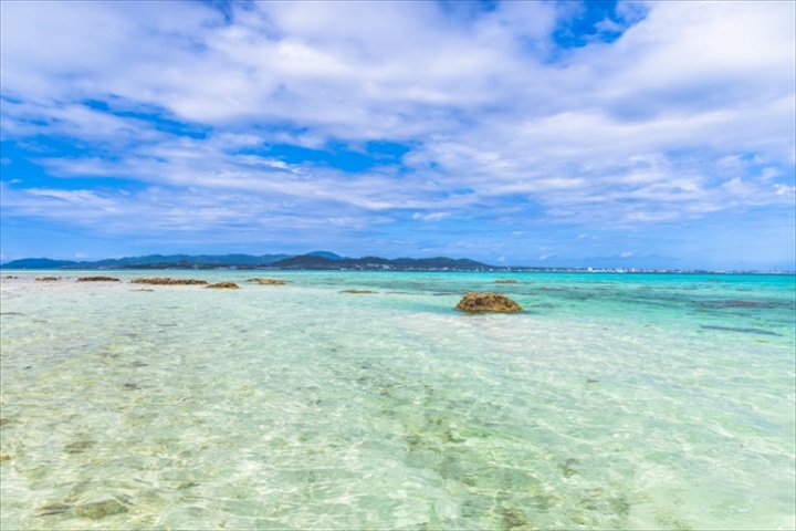 竹富島　観光　アイヤル浜