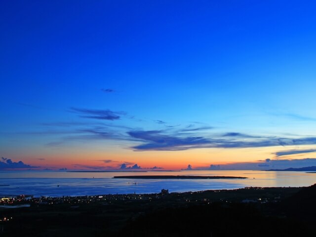 石垣島の夕日