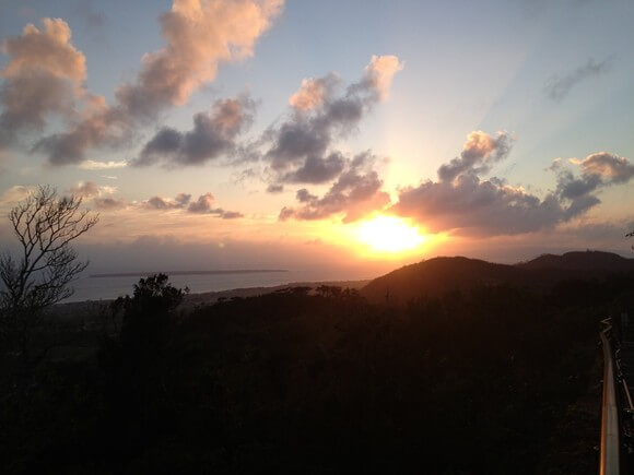 石垣島の夕日