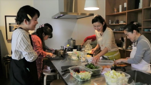沖縄で料理教室
