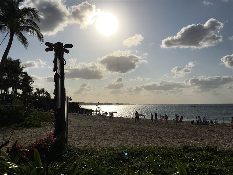 ザ・ムーンビーチ ミュージアムリゾート（旧：ホテルムーンビーチ）　ビーチ