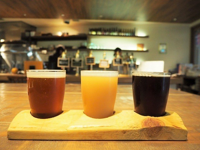 taste of okinawa　樽生ビールの飲み比べセット　3種