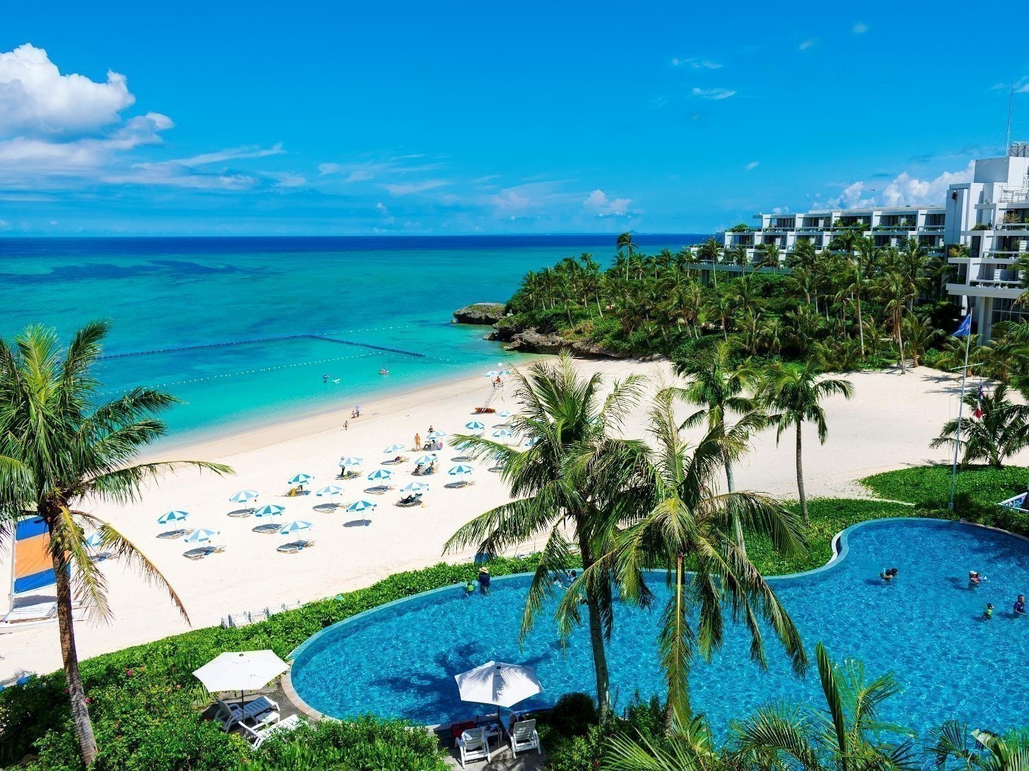 海水浴におすすめムーンビーチ（恩納村）｜沖縄ラボPassでもっと沖縄旅行を楽しもう