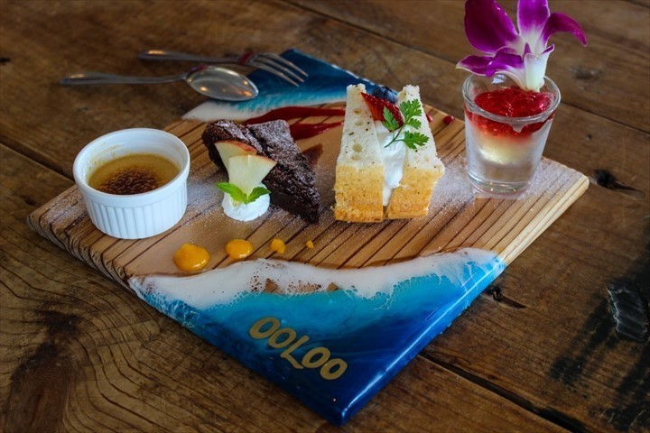 ooloo　沖縄　絶景カフェ　ランチ　デザート