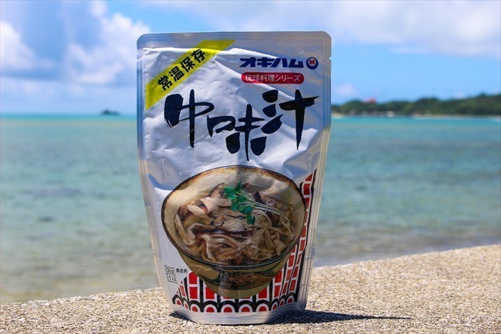 沖縄　スーパーマーケット　中味汁