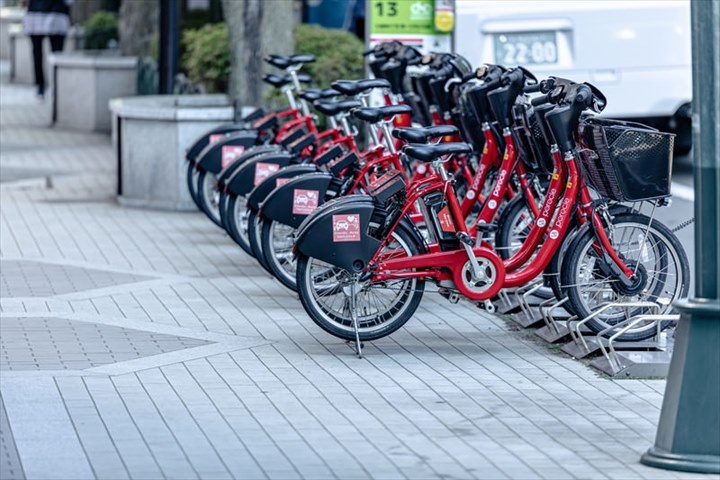 アラハビーチ　アクティビティ　シェアサイクル　レンタサイクル　イメージ