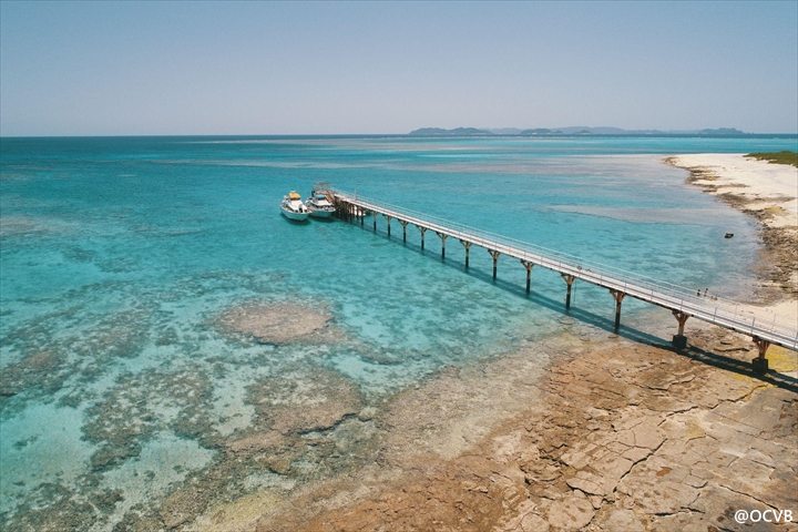 日帰り　船旅　沖縄　ナガンヌ島