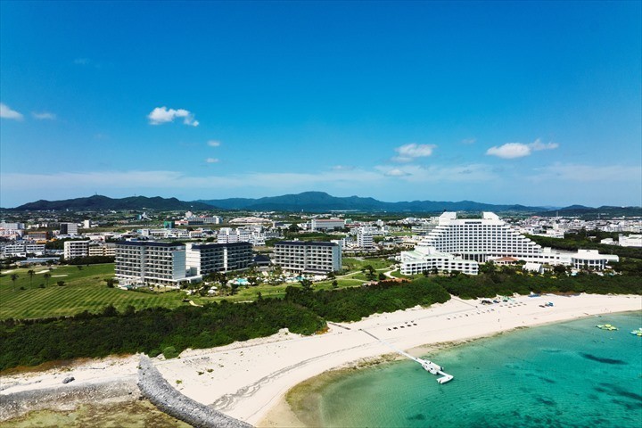 沖縄　海　いつまで 真栄里ビーチ