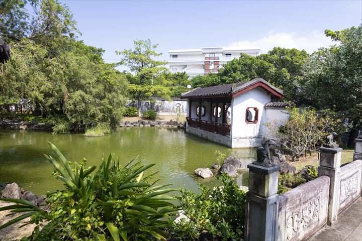 ゆいレール　観光　福州園