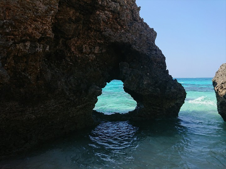 沖縄　ハートロック　池間島