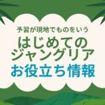 ジャングリア沖縄お役立ち情報｜初めてのジャングリアで知っておきたい観光ハック