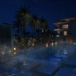 サウナ×光、インフィニティプール×ライトショー。seven x seven 石垣で冬季限定「Lightscape Ishigaki」