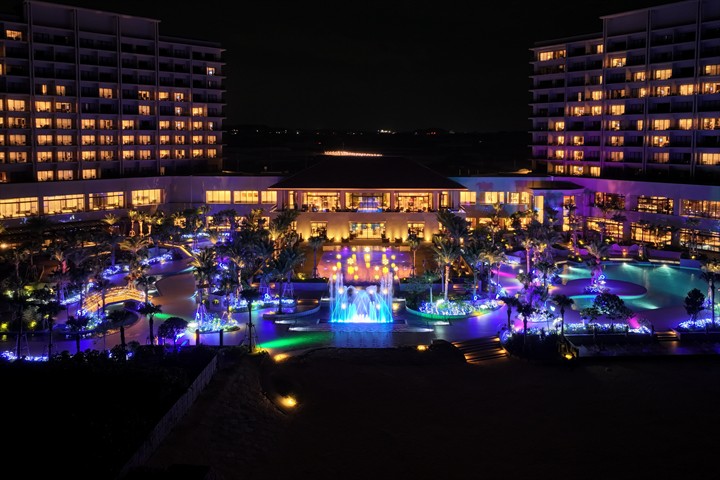 月夜のワンダーイルミネーション