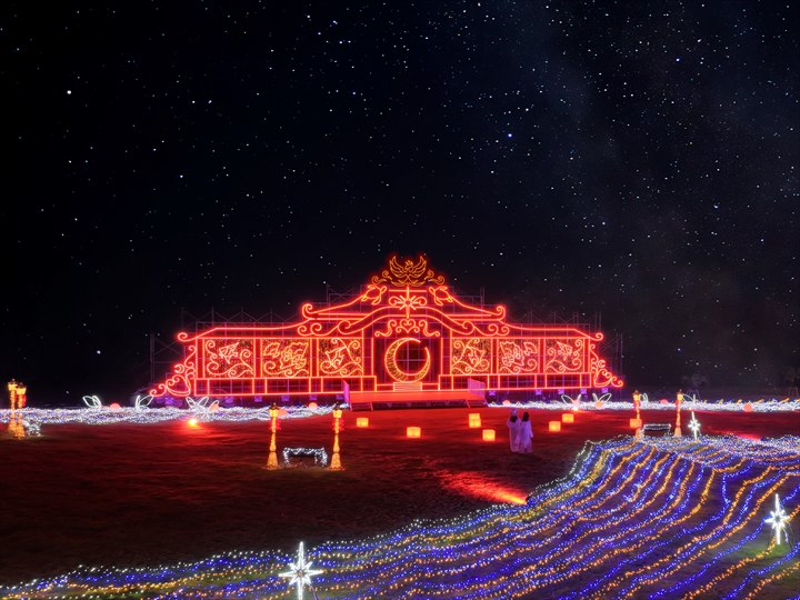 月夜のワンダーイルミネーション
