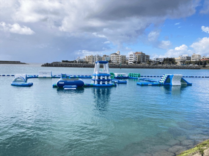 snowman 岩本深澤沖縄エモ旅 シーパーク北谷