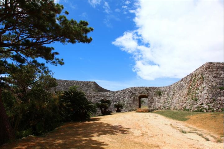 沖縄　城　座喜味城跡