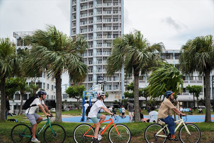 北谷町　レンタサイクル　　スポット