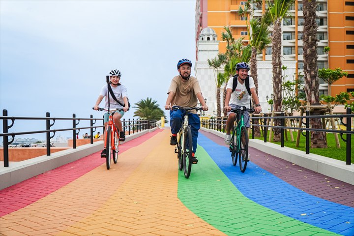 北谷町　レンタサイクル　　スポット